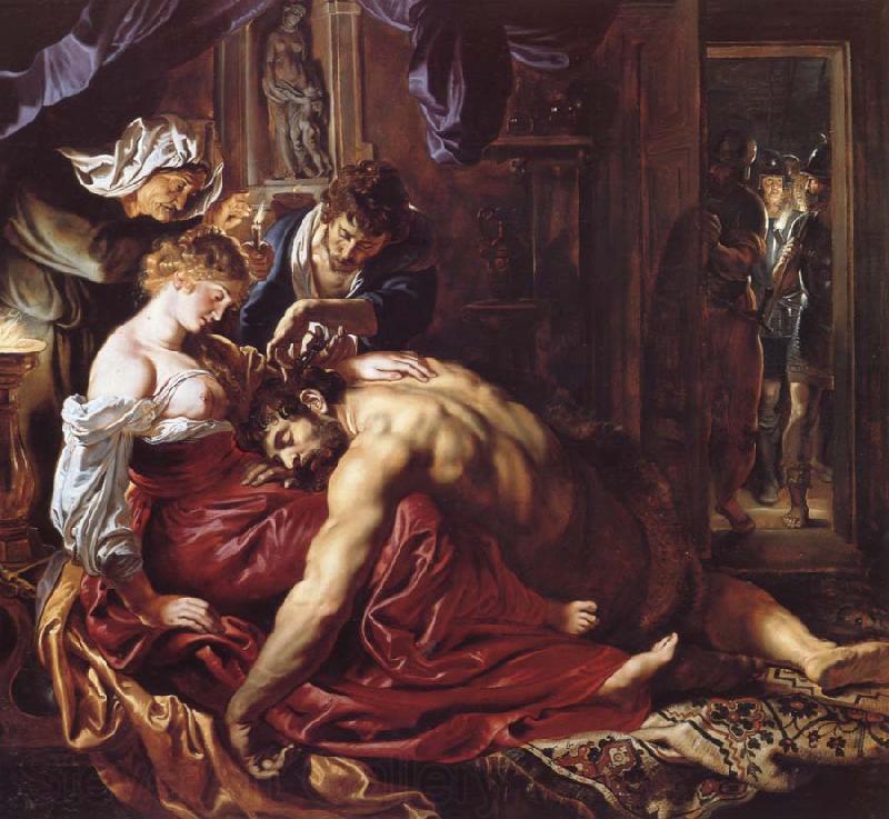 Peter Paul Rubens Samson and Delilah Norge oil painting art